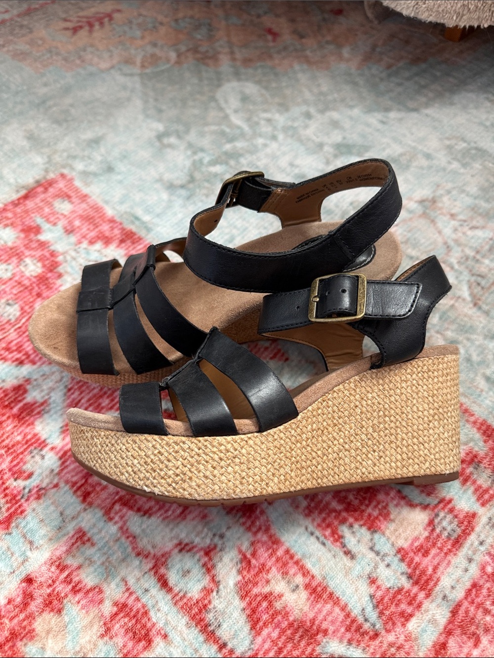 Clarks Caslynn Harp Wedge Sandal